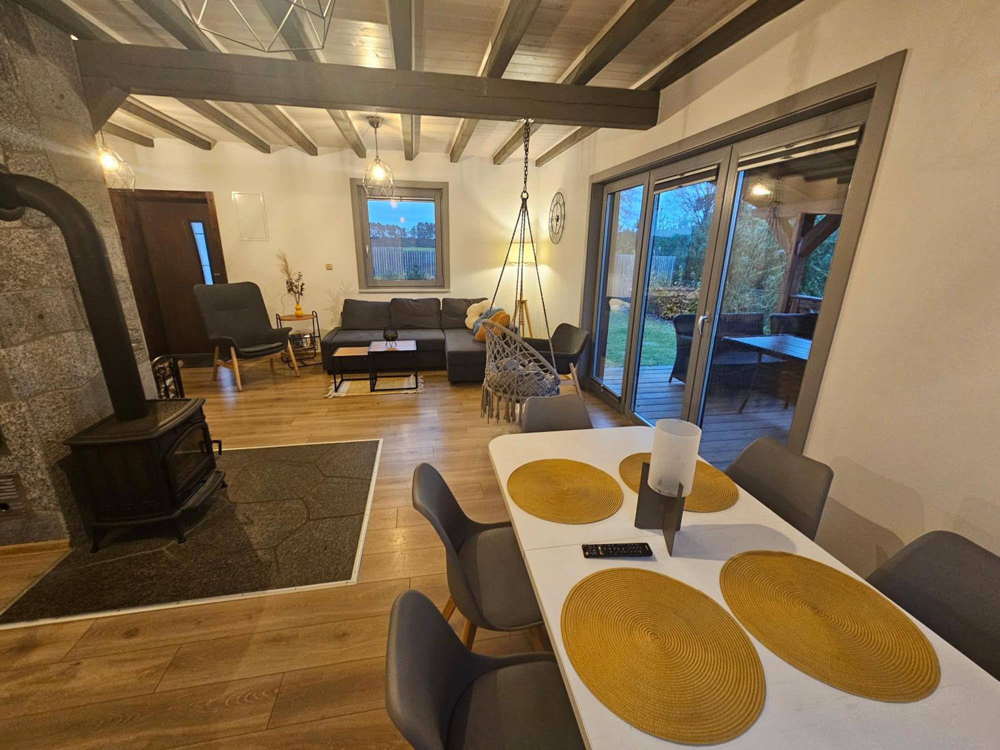 Milochowka - Dom Drewniany Blizniak Ferienhaus Wdzydze Tucholskie